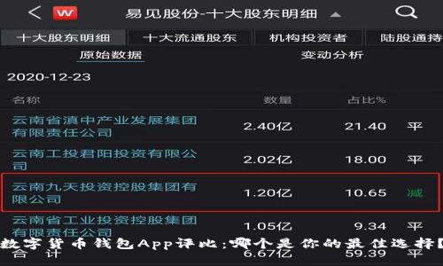 數(shù)字貨幣錢包App評比：哪個(gè)是你的最佳選擇？