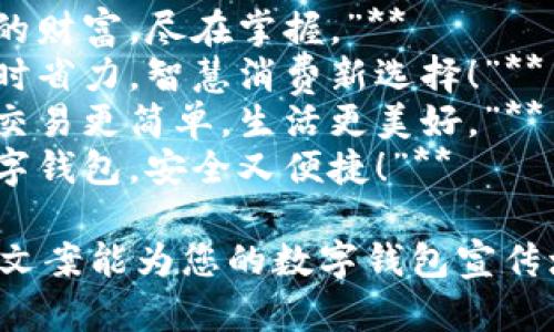 ### 數(shù)字錢包創(chuàng)意文案

1. **“輕松支付，精彩生活！”**
2. **“你的財富，盡在掌握?！?*
3. **“省時省力，智慧消費新選擇！”**
4. **“讓交易更簡單，生活更美好。”**
5. **“數(shù)字錢包，安全又便捷！”**

希望這些文案能為您的數(shù)字錢包宣傳增添靈感！