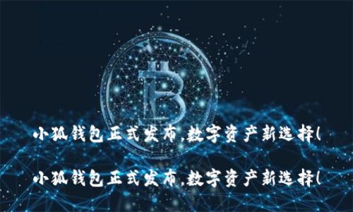 小狐錢(qián)包正式發(fā)布，數(shù)字資產(chǎn)新選擇！

小狐錢(qián)包正式發(fā)布，數(shù)字資產(chǎn)新選擇！